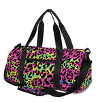 Trippy Psychedelic Leopard Print Gym Bag