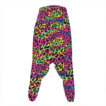 Trippy Psychedelic Leopard Print Hammer Pants