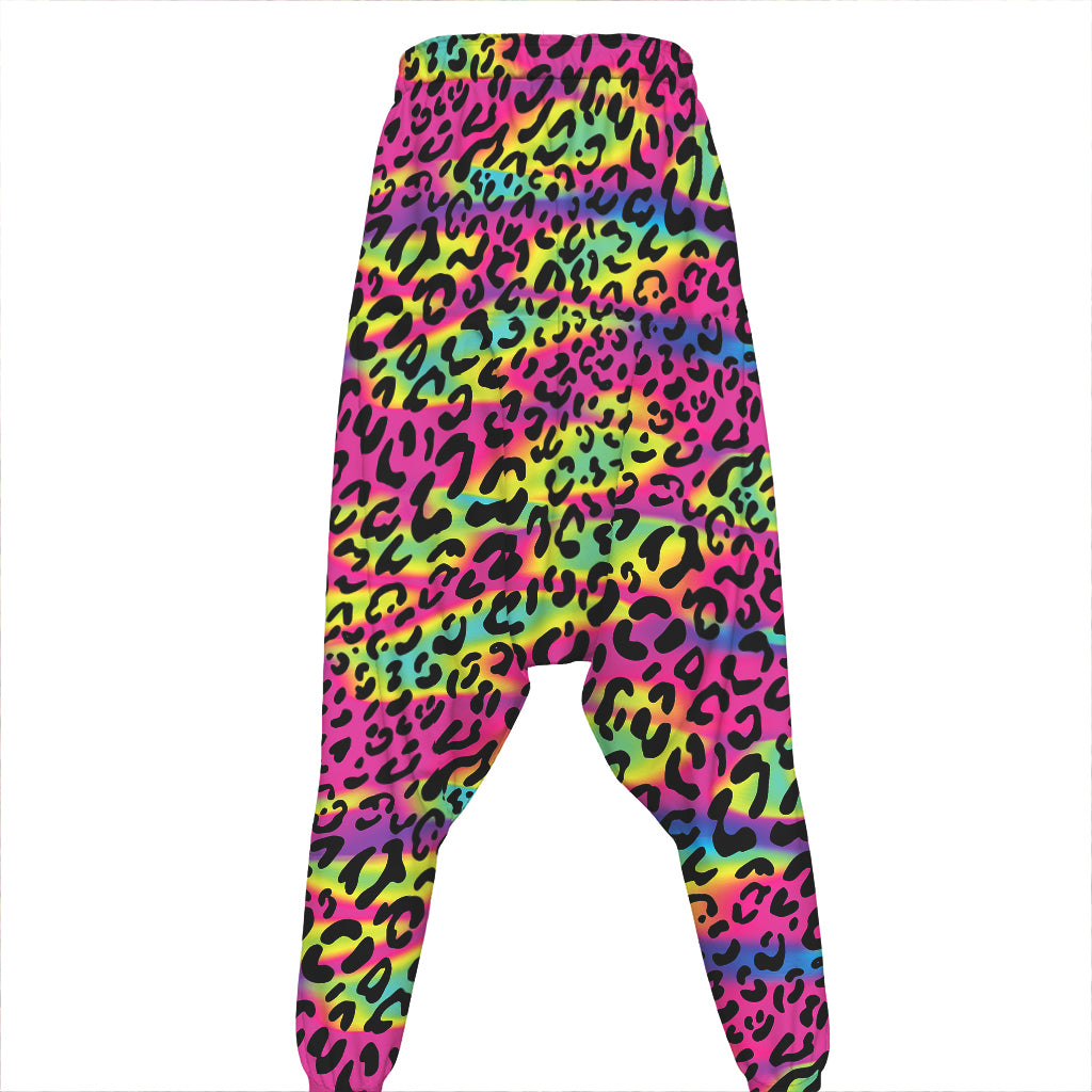 Trippy Psychedelic Leopard Print Hammer Pants