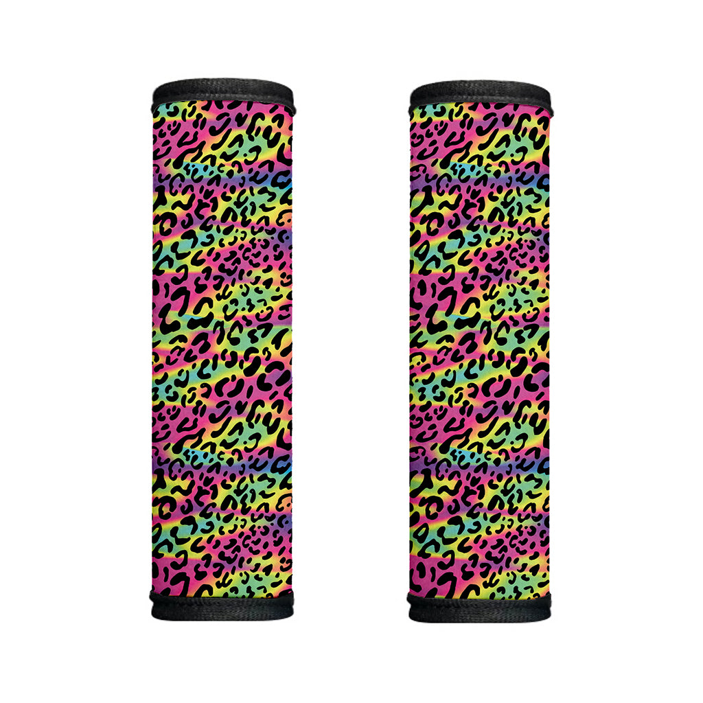 Trippy Psychedelic Leopard Print Handle Covers
