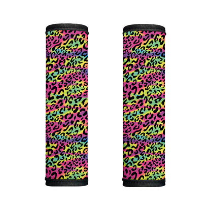 Trippy Psychedelic Leopard Print Handle Covers