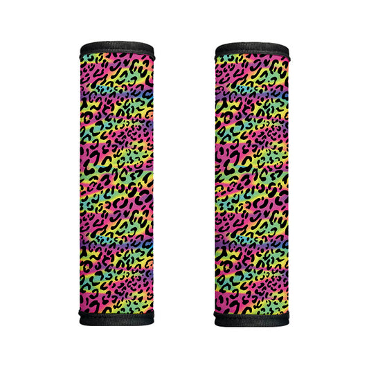 Trippy Psychedelic Leopard Print Handle Covers