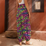 Trippy Psychedelic Leopard Print Harem Pants