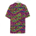 Trippy Psychedelic Leopard Print Hawaiian Shirt