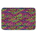 Trippy Psychedelic Leopard Print Indoor Door Mat