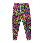 Trippy Psychedelic Leopard Print Jogger Pants