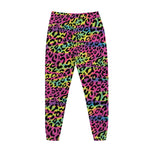 Trippy Psychedelic Leopard Print Jogger Pants