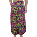 Trippy Psychedelic Leopard Print Lantern Pants