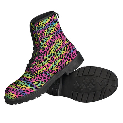 Trippy Psychedelic Leopard Print Backpack