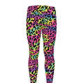 Trippy Psychedelic Leopard Print Men's Leggings