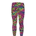 Trippy Psychedelic Leopard Print Men's leggings