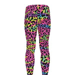 Trippy Psychedelic Leopard Print Men's leggings