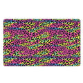 Trippy Psychedelic Leopard Print Polyester Doormat