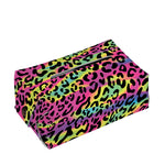 Trippy Psychedelic Leopard Print Rectangle Tissue Box Cover