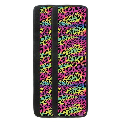 Trippy Psychedelic Leopard Print Refrigerator Handle Covers