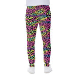 Trippy Psychedelic Leopard Print Scuba Joggers