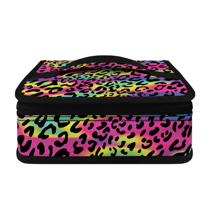 Trippy Psychedelic Leopard Print Small Lunch Bag