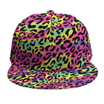 Trippy Psychedelic Leopard Print Snapback Cap