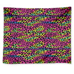 Trippy Psychedelic Leopard Print Tapestry