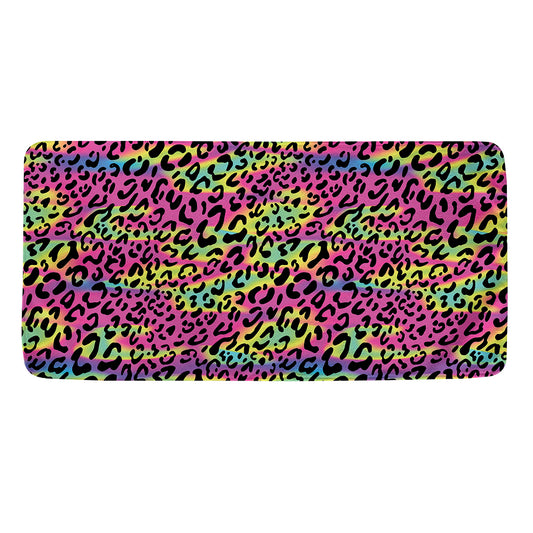 Trippy Psychedelic Leopard Print Towel