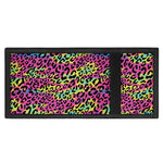 Trippy Psychedelic Leopard Print Trifold Wallet