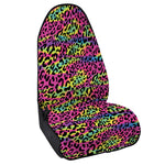 Trippy Psychedelic Leopard Print Waterproof Car Seat Cover
