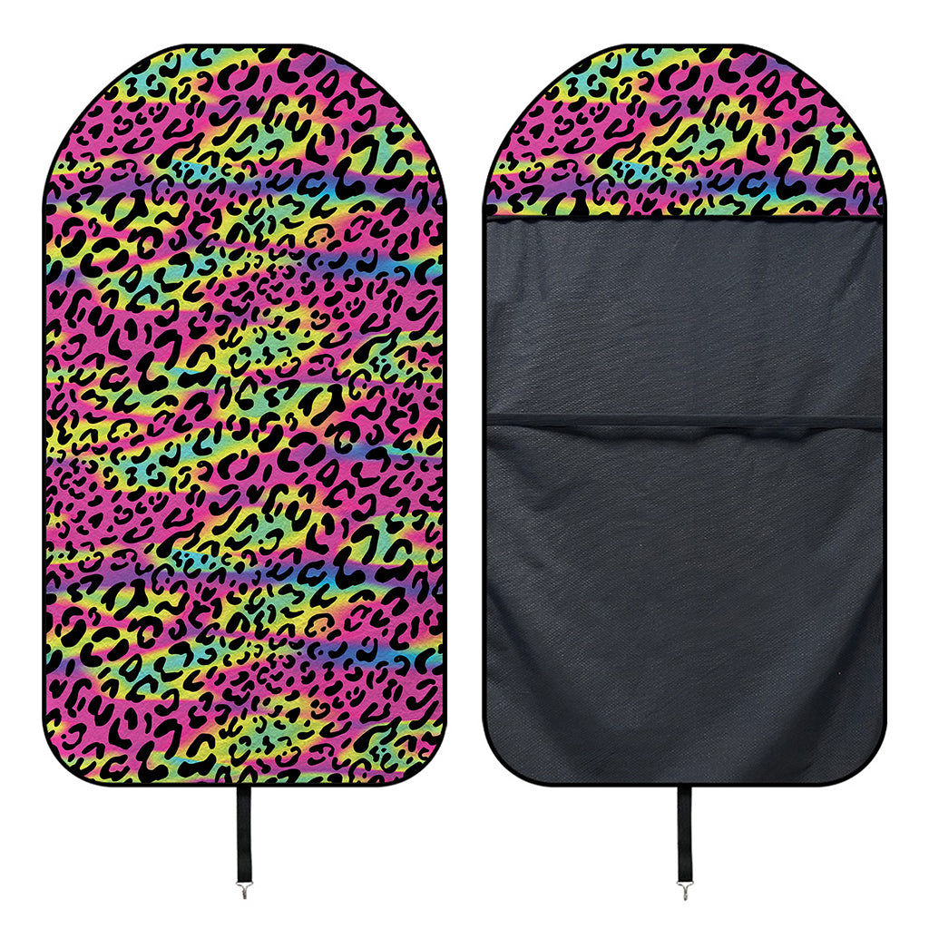 Trippy Psychedelic Leopard Print Waterproof Car Seat Cover