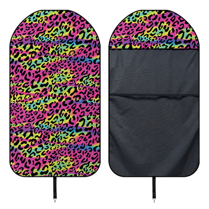 Trippy Psychedelic Leopard Print Waterproof Car Seat Cover