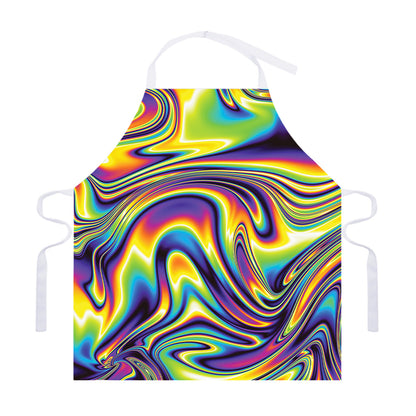 Trippy Rave Print Adjustable Apron