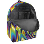 Trippy Rave Print Backpack