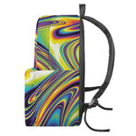 Trippy Rave Print Backpack