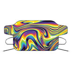 Trippy Rave Print Car Windshield Snow Cover