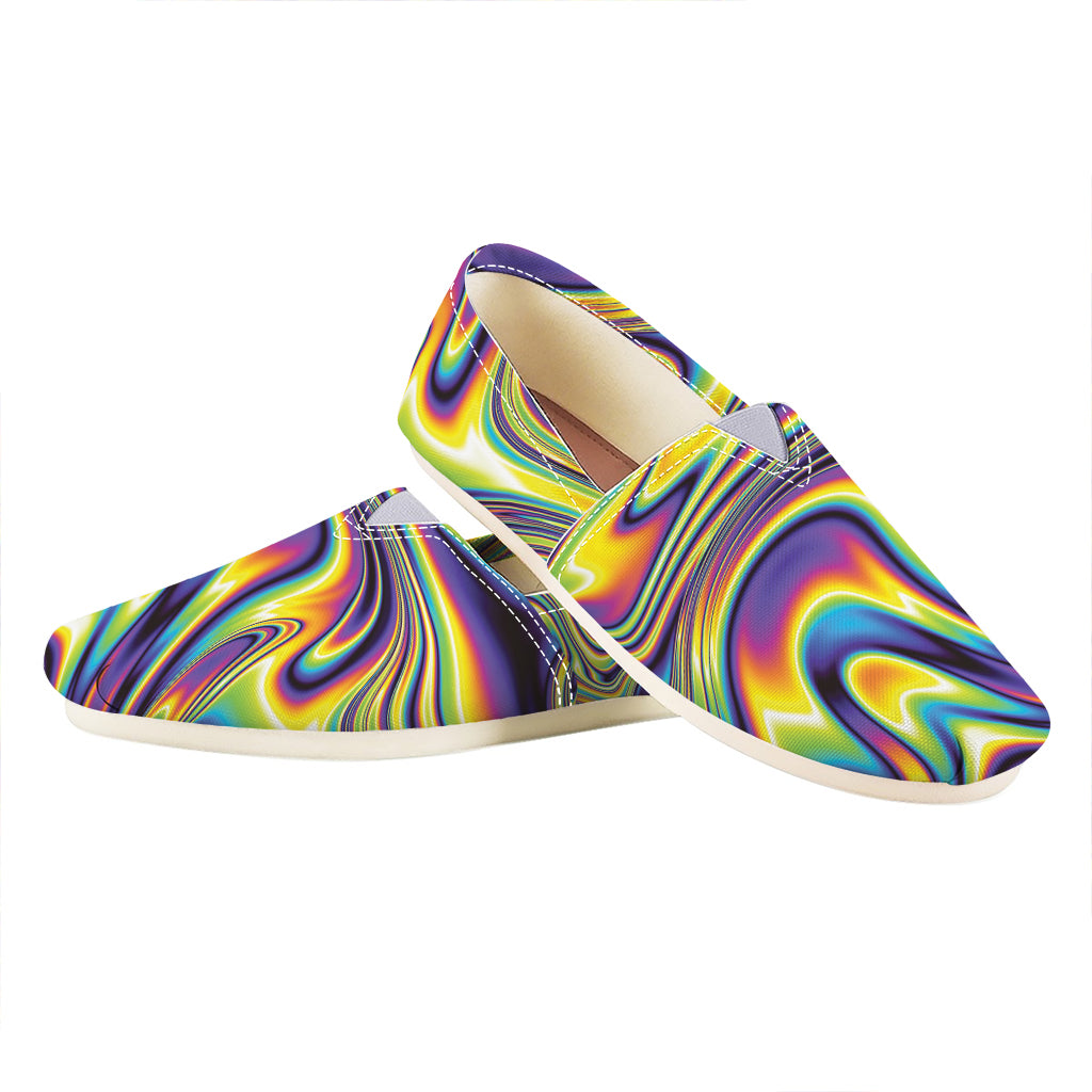 Trippy Rave Print Casual Shoes