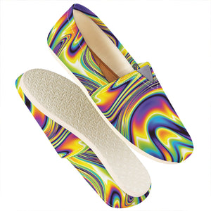 Trippy Rave Print Casual Shoes