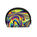 Trippy Rave Print Coin Purse