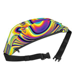Trippy Rave Print Fanny Pack