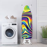 Trippy Rave Print Ironing Board Cover