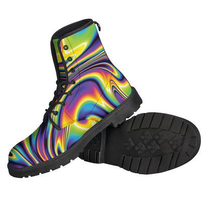 Trippy Rave Print Backpack