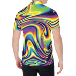 Trippy Rave Print Men's Shirt