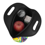 Trippy Rave Print Neoprene Lunch Bag