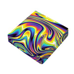 Trippy Rave Print Outdoor Seat Cushion Cover