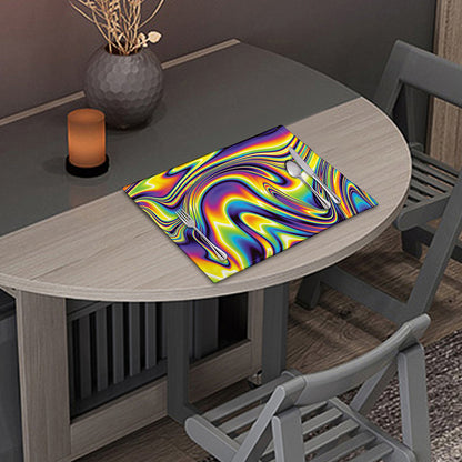 Trippy Rave Print Placemat