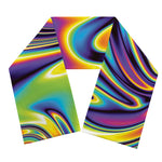 Trippy Rave Print Scarf