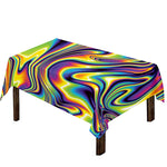 Trippy Rave Print Tablecloth
