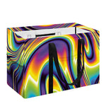 Trippy Rave Print Utility Tote Bag