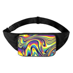 Trippy Rave Print Waist Bag