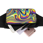 Trippy Rave Print Waist Bag