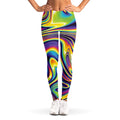 Trippy Rave Print Women's Leggings