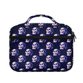 Trippy Skull Pattern Print Briefcase Bible Bag