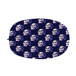 Trippy Skull Pattern Print Car Side Mirror Covers